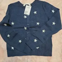 H&M 星柄ニットカーディガン 135/140サイズ