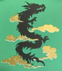 壁面飾り　昇竜のサムネイル