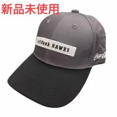 福岡ソフトバンクホークス　キャップ 非売品　コカコーラ　グレー