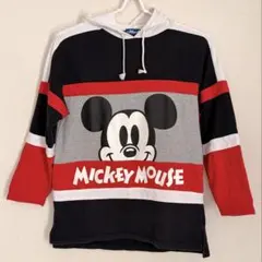90s 旧タグ ミッキーマウス フーディー オーバーサイズ ビッグシルエット