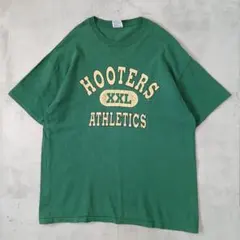 90s USA製　HOOTERS フーターズ　Tシャツ　企業　カレッジ　シングルのサムネイル