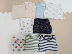 UNIQLO ユニクロベビー❤︎ボディスーツ 9枚セット 70cm 80cm