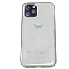 iPhone11Pro ケース クリア 透明 おしゃれ シンプル スマホケースのサムネイル