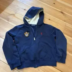 90s Ralph Lauren ジップパーカー 水色 希少 短丈 - メルカリ