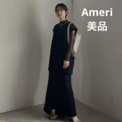 美品★Ameri★EFFORTLESS SETUP DRESS★セットアップ★