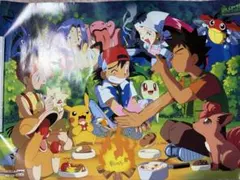 未使用　当時物　バンプレキャラポスター　ポケモンポスター　ポケットモンスター