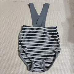 サスペンダー付きロンパース M（70〜80）