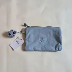 Kipling ポーチ グレー モンキーチャーム付のサムネイル
