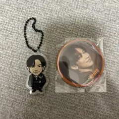 NAOTOセット アクリルキーホルダー 2等 缶バッジ