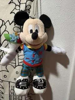 ディズニー　トゥーンタウン　ミッキー　ぬいぐるみバッジ