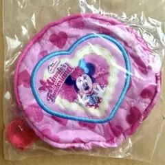 ミニーのファンダーランド カプセルトイ ポーチ ピンク＆ハートのサムネイル