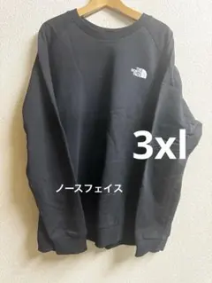 THE NORTH FACE ブラック トレーナー XXL