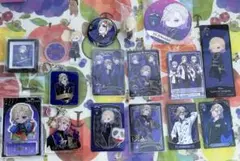 ツイステ ヴィル カード アクスタ 缶バッジまとめ売り