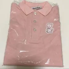 ファミリア familiar サイズ90 鹿の子 ポロシャツ ピンク 半袖
