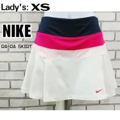 XS：美品★スコート／NIKE ナイキ★ショーツイン・白 × ピンク× ネイビーのサムネイル