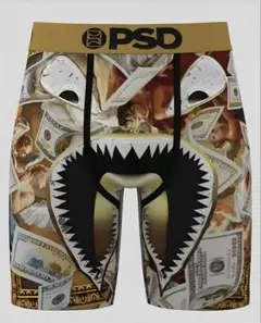 PSD ボクサーパンツ マネー柄 シャークデザイン