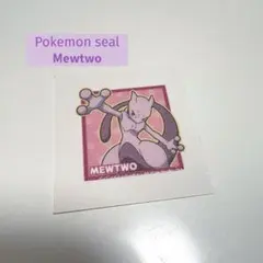 ポケモンパン デコキャラシール PC ミュウツー