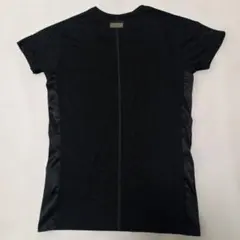 wjk 美品！ バックプレートS/Sカットソー ブラック サイド切替のサムネイル