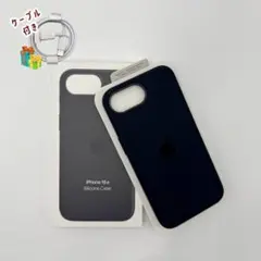 純正互換品-iPhone 16e シリコーンケース – ブラック