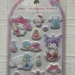 サンリオキャラクターズ ジュエルマシュマロシールのサムネイル