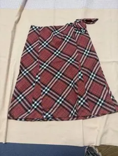 BURBERRY BLUE LABEL チェック柄 フレアスカート 38のサムネイル