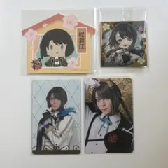 刀剣乱舞 刀ミュ 松井江 ふぉとカード ステッカー ウエハース