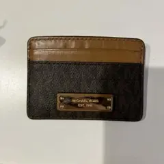 MICHAEL KORS カードケース ブラウン