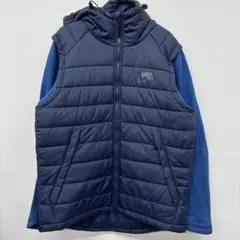 NIKE パーカージャケット　ネイビー　 XL タ31