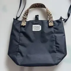FREDRIK PACKERS 2WAY ショルダーバッグ レオパード