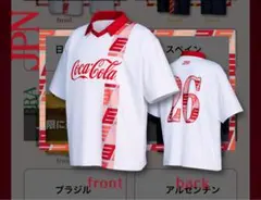 コークオン ユニフォーム 日本 コカ・コーラ 応援シャツ 非売品 - メルカリ