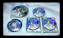 ツイステ フロイド 缶バッジ 5点