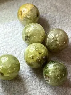 TP481-2 特価セール★グリーンガーネットビーズパーツセット天然石