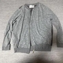 【n'Or LABEL】ジップアップブルゾン グレーのサムネイル