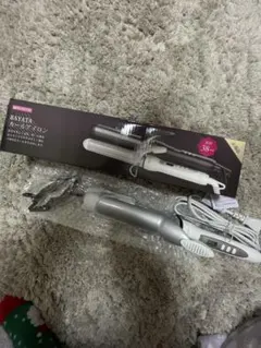 新品【海外兼用】BAYATA ヘアアイロン カール 38mm コテ