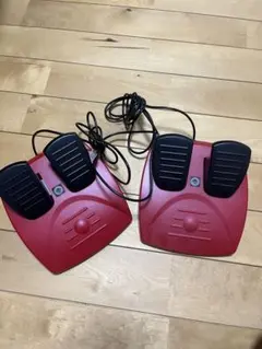 赤 フットペダル 2個セット