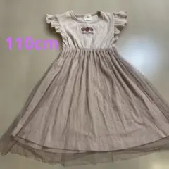 SKAPE 半袖 ワンピース チュール いちご刺繍のサムネイル