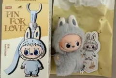 POP MART PIN FOR LOVE イニシャル ラブブ C
