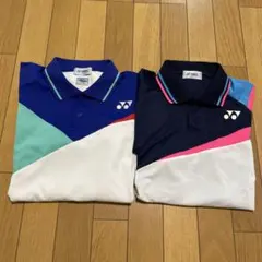 YONEX ヨネックス バドミントン テニス ドライポロ メンズS 2枚セット