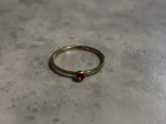 エステール☆pt900 ロードライトガーネットリング☆11号・5.0g☆美品☆