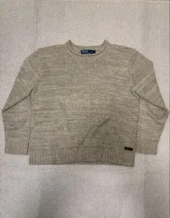 Polo by Ralph Lauren ベージュ コットンニットセーター