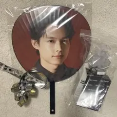 MILESixTONES ペンライト 松村北斗 うちわ 銀テープ