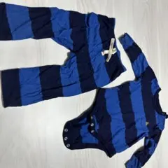 値下げ　GAP ボーダー　セット　ロンパース　長ズボン