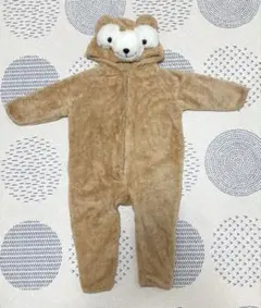 ダッフィ　カバーオール　キッズ　ディズニーシー　ハンドメイド　くま