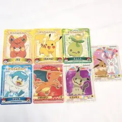 ポケモン 丸美屋 シール 7枚セット キャラクターグッズのサムネイル