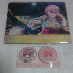 五等分の花嫁 一花 缶バッジ マウスパッド 限定品 グッズ セット