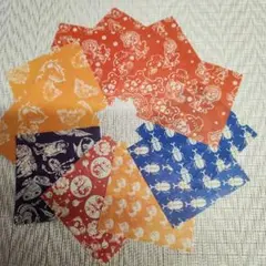 【昭和レトロ】折り紙　おりがみ　6種　11枚