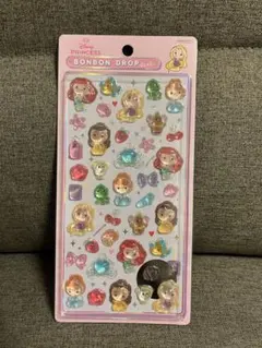 【正規品】ボンボンドロップシール　ディズニー　プリンセス