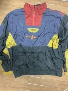 アディダス ヴィンテージ トラックジャケット XL アノラック ウィンドブレーカ