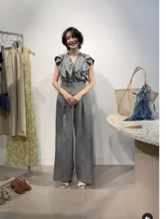 【新品未使用】セットアップワンピース