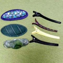 【USED】ヘアアクセサリー 7個まとめ売り